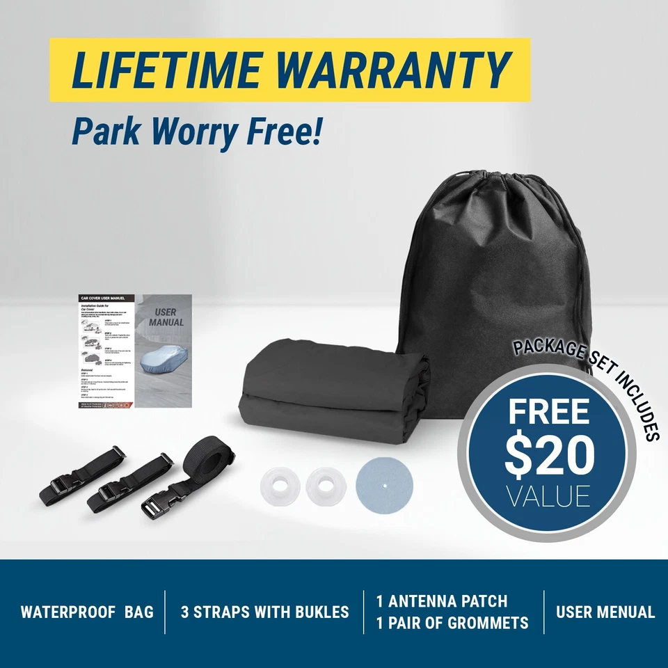 [CHEVROLET BOLT EV 2017-2025] Car Cover Custom Premium Waterproof All Weather - Image 4 of 4