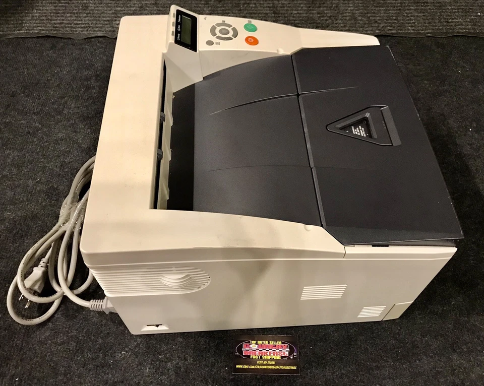 Kyocera Mita Ecosys FS-1350DN Laserdrucker mit Stromkabel getestet & funktioniert gut! - Bild 4 von 4
