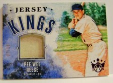 PEE WEE REESE /10 JERSEY KINGS RELIC FOTL PANINI DIAMOND KINGS BASEBALL 2019
