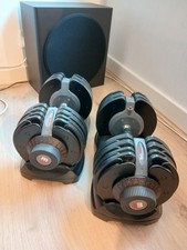 2x Bodymax Selectabell Adjustable Dumbbell dumbbells Set 5 32,5KG Pair gym home