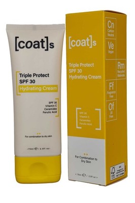 Coats [Coat]s Triple Protect Feuchtigkeitscreme 75ml LSF30