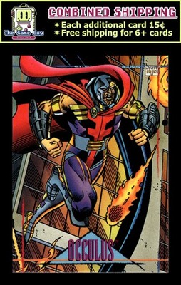 1993 SkyBox Marvel Universe #77 Occulus