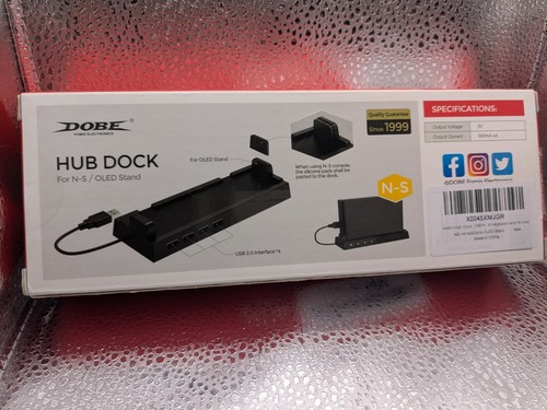 DOBE Hub Dock für Nintendo Switch & OLED - USB 2.0 Ladestation - Bild 3 von 7