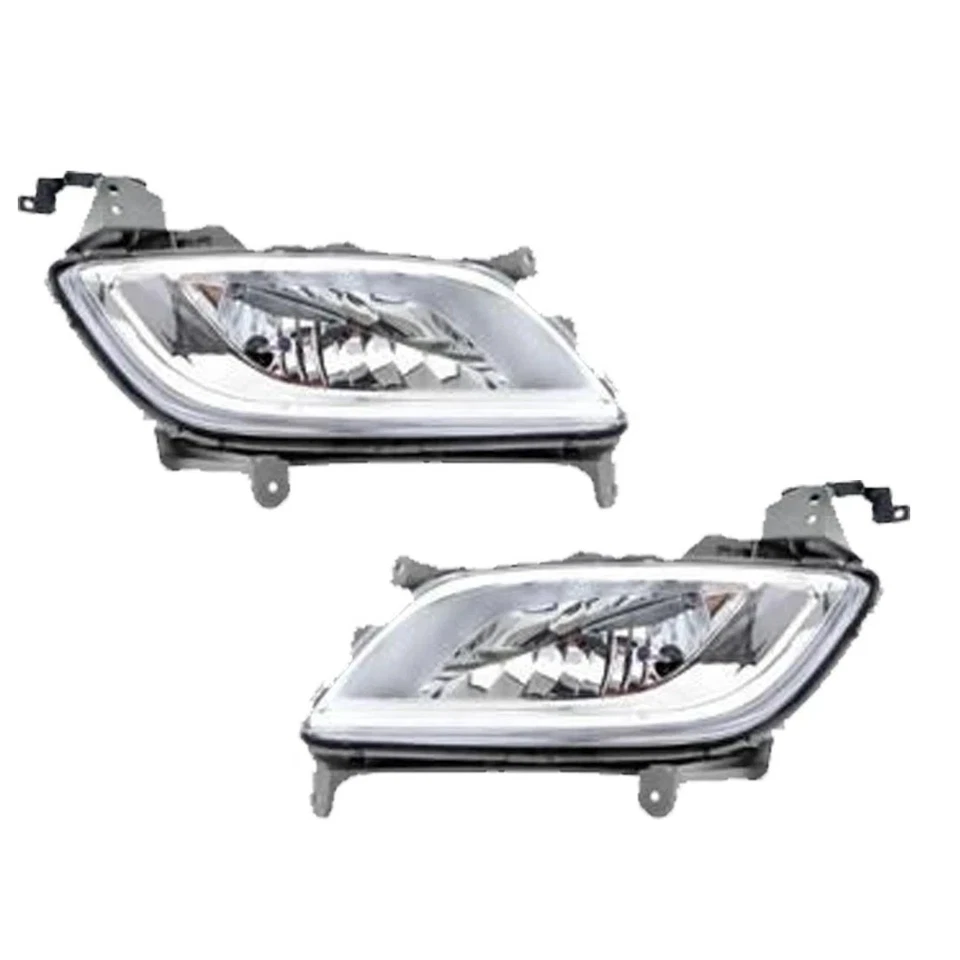 Front Bumper Cover Fascia & Fog Light Assembly For 2012-2017 Hyundai Veloster Foto 4 de 4