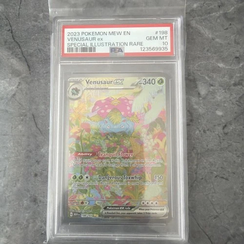 Venusaur ex 198/165 - SV Pokémon 151 PSA 10 Gem Mint