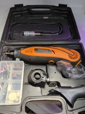 Tacklife Rotary Tool RTD35ACL  With Flex Shaft, Bits And Case Like A Dremel 