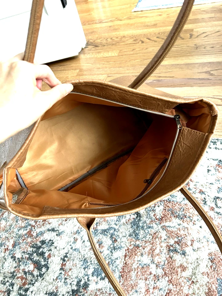 Moda Cartera para Perros Porta Mascotas Bolso de Cuero para Perros Pequeños Gatos Cachorro, Portátil Foto 3 de 4