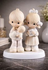 VTG Precious Moments Jonathan  David Baptism GIFT 1980 Rejoicing W/You E-472