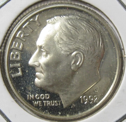 1992-S Proof Silver Roosevelt Dime - #10963-22