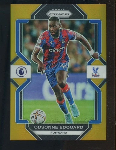 2022-23 Panini Gold Prizm PL Soccer #27 Odsonne Edouard 4/10