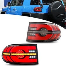 Led Tail Lights For Toyota Fj Cruiser 2007-2020 Clear Rear Lamps Pair Assembly Led Tail Lights For Toyota Fj Cruiser 2007-2020 Clear Rear Lamps Pair Assembly