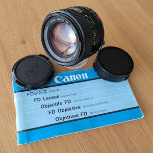 Canon FD 50mm f/1.4 - New FD *Excellent*, w caps, for A1 AE1 Program
