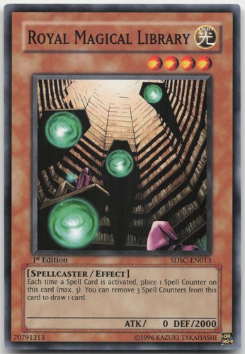 Royal Magical Library SDSC-EN013 card