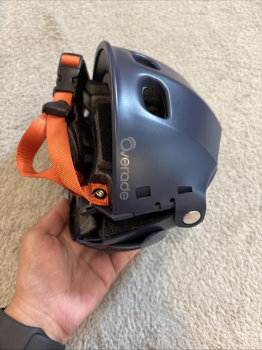Casco de Bicicleta Plegable Overade Azul 54-58cm Plixi París Francia Minimalista - Imagen 18 de 19
