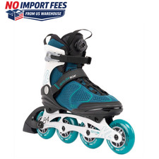 K2 Alexis 84 BOA Women's Inline Skates Size 8 - Aluminum Frame 84mm Wheels