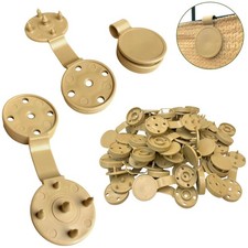 60 Pack Shade Cloth Clips, UV Treated, Sand Color