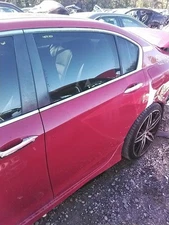 Used Rear Left Door Assembly Rear Side fits: 2017 Honda Accord electric LX L. Re