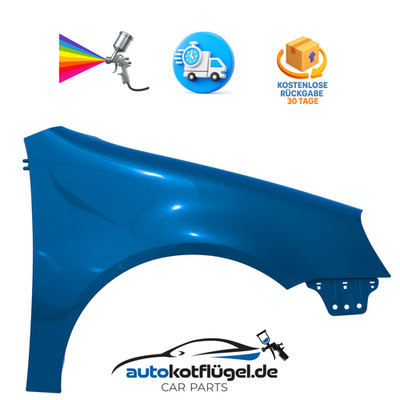 Kotflügel VW Golf V 5 LC5G Rechts 03-09 Neu Lackiert