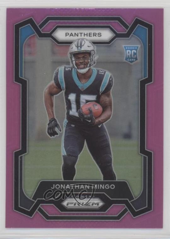 2023 Panini Prizm Rookies Pink Prizm Jonathan Mingo #312 Rookie RC 1o8k