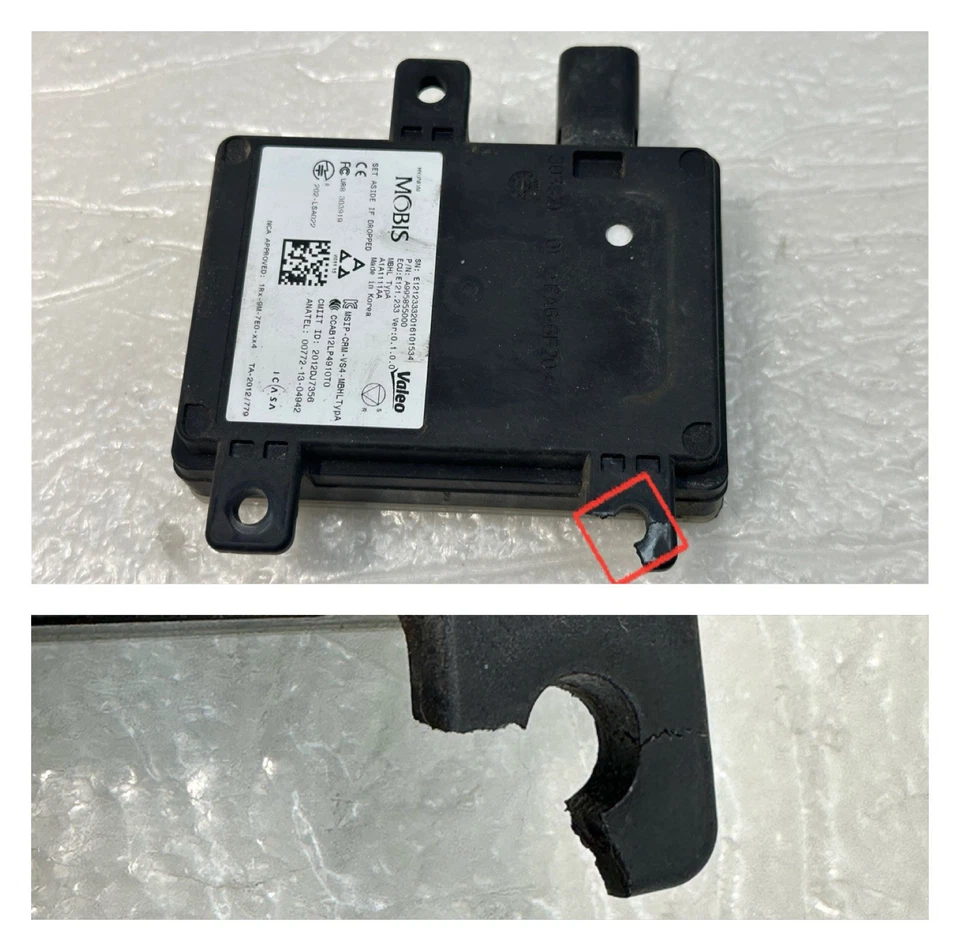 Sensor radar punto ciego izquierdo Kia Sedona 2015 2016 2017 2018 OEM A995855000 Foto 2 de 4