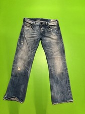 Diesel Zatiny Men  s Regular Straight Jeans Blue Wash 008et Size 33