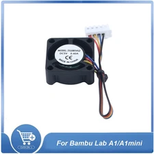 Hotend Cooling Fan for Bambu Lab A1/A1mini 3D Printer 2510 Fan Replacement