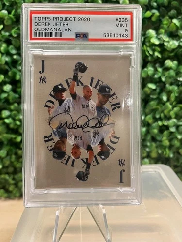 Topps Project 2020 Derek Jeter Oldmanalan #235 Mint PSA 9