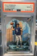 2024  Downtown! JJ McCarthy Rookie PSA 10
