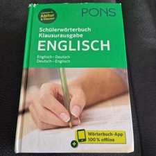 Schülerwörterbuch Englisch, Klausurausgabe,...