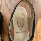 Worishofer BEVERLY Women's BLACK leather Cork Wedge strap Sandal 8M — photo 3