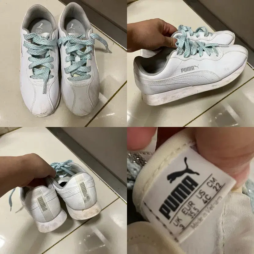 Puma White Sneakers 220 Size Men's Casual Shoes thumbnail 7