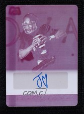 2020 Leaf Ultimate Draft Printing Plate Magenta 1/1 Jordan Love #91-JL1 Auto uk2
