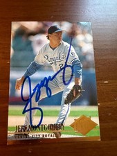 Signed 1994 Fleer Ultra - Jeff Montgomery #70