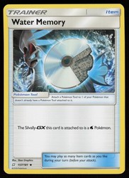 Water Memory 157/181 Uncommon Team Up Pokemon Trainer