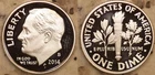 2014 S DCAM PROOF SILVER Roosevelt Dime! 90% Silver US Coin 502