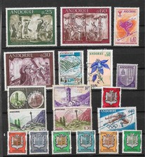 ANDORRE.  Lot timbres.