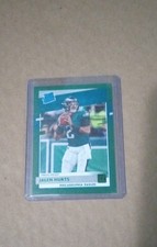 2020 Panini Donruss - Rated Rookie Jalen Hurts #314 Press Proof Green (RC)