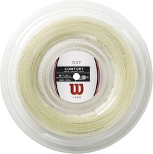 WILSON NXT Tennis String - Set and 200m Reel 16, White