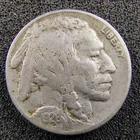 1926-S Buffalo Nickel 5C - Semi-Key Date - San Francisco Mint - F-VF Condition