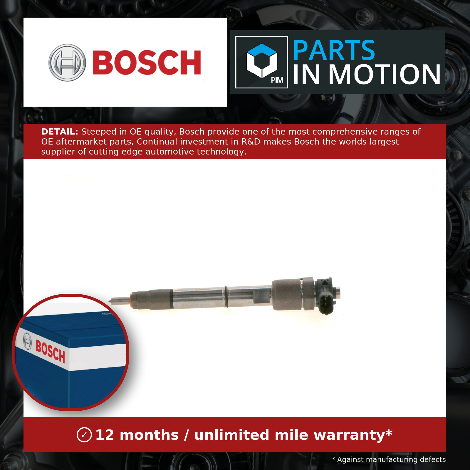 Diesel Fuel Injector fits HYUNDAI i30 GD, PD, PDE 1.6D 11 to 18 D4FB Nozzle New