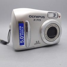 Olympus Digital Camera X-715 5.0MP Silver Tested