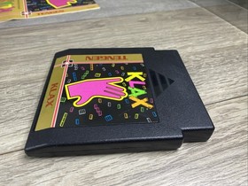 Vintage 1990 Nintendo NES Tengen KLAX Complete Game + Sleeve + Original Box