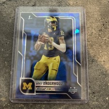 2025 Bowman University Chrome Sapphire Football Checklist Guide in-content 27