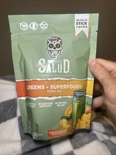Salud Hydration GREENS + SUPERFOODS 15 Servings Each Bag