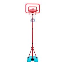 Kids Basketball Hoop Height Adjustable Portable Basketball Court for Kid Outdoor