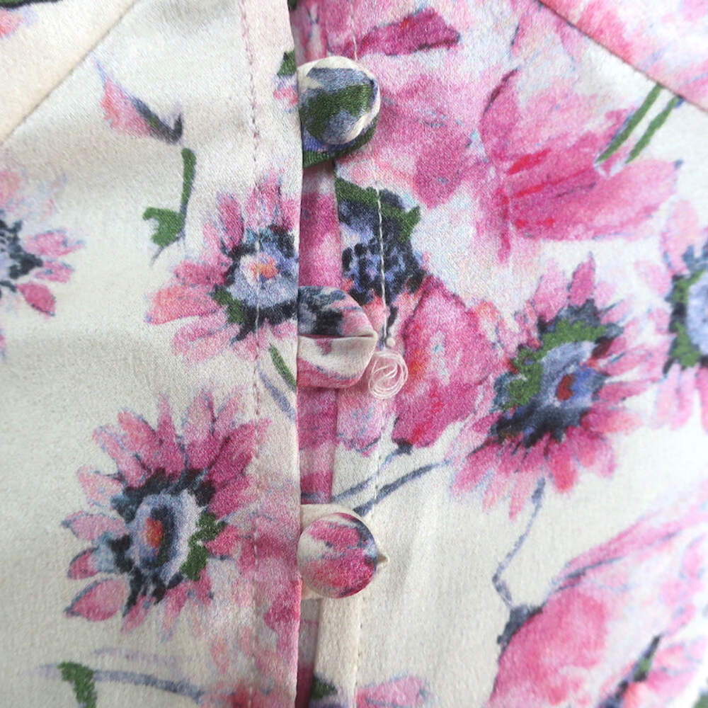 LoveShackFancy Delaney Button-Front Maxi Dress Cr… - image 3