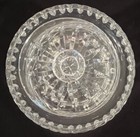 Vintage  Unbranded 6” Heavy Lead Crystal Biscuit/Cookie Jar With Lid Excellent — photo 3
