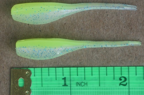 100 - 2" Stinger Panfish Baby Shad Fishing Lures - Crappie/Bass Jigs - 20 Colors - 第 67/76 張圖片
