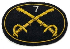 CIVIL WAR 7TH CAVALRY HAT CAP KEPI INSIGNIA-LARGE