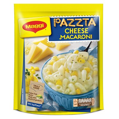 MAGGI PAZZTA Instant Pasta, Cheese Macaroni   70g Pouch each (pack of 5)